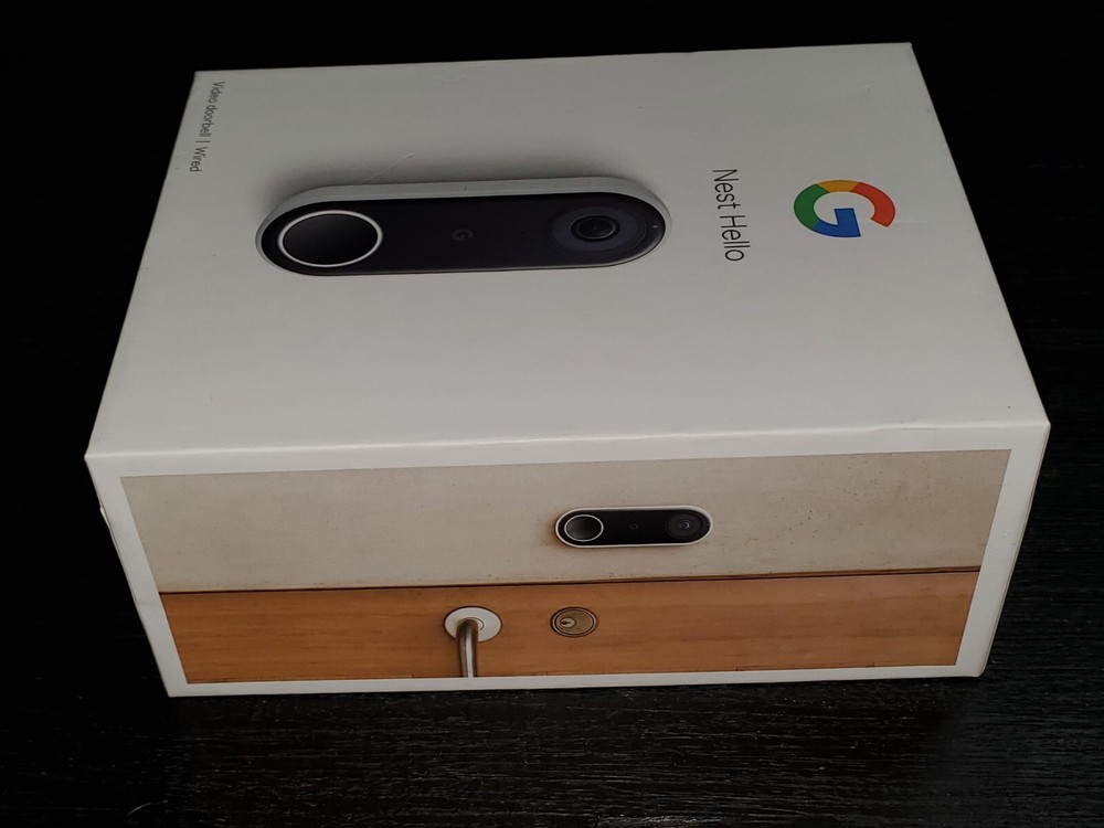 Google Nest Hello NC5100US Wired Doorbell (Empty Box only)