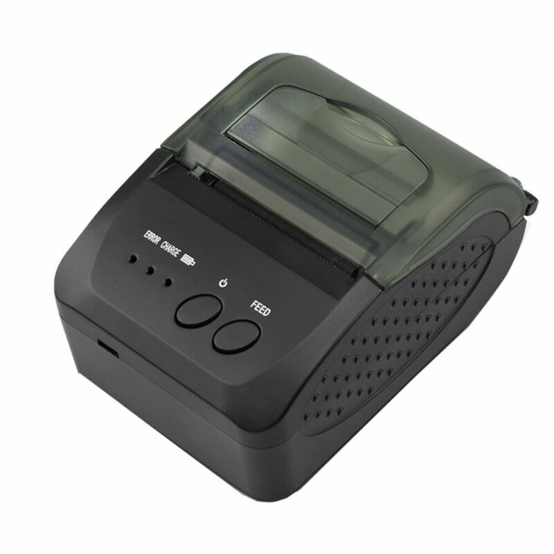 58mm Mini Portable Bluetooth Thermal Printer USB for Win Android iOS Printing