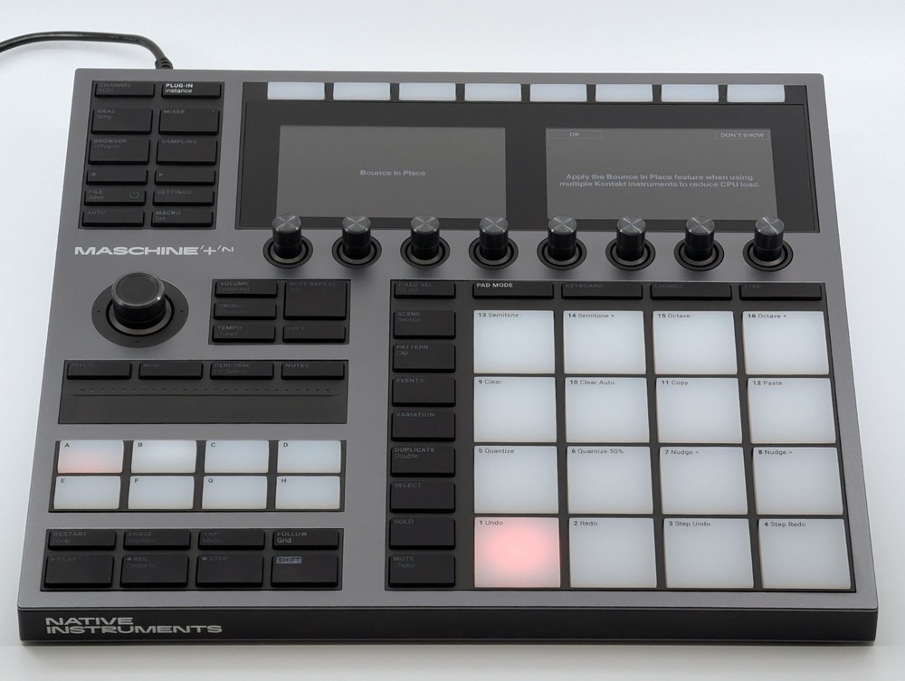 Native Instruments MASCHINE+ Standalone Production and Performance Instrument -