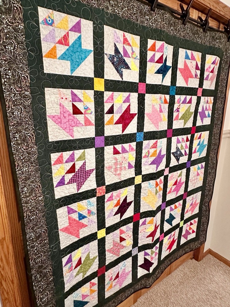 Handmade Patchwork Cotton Quilt