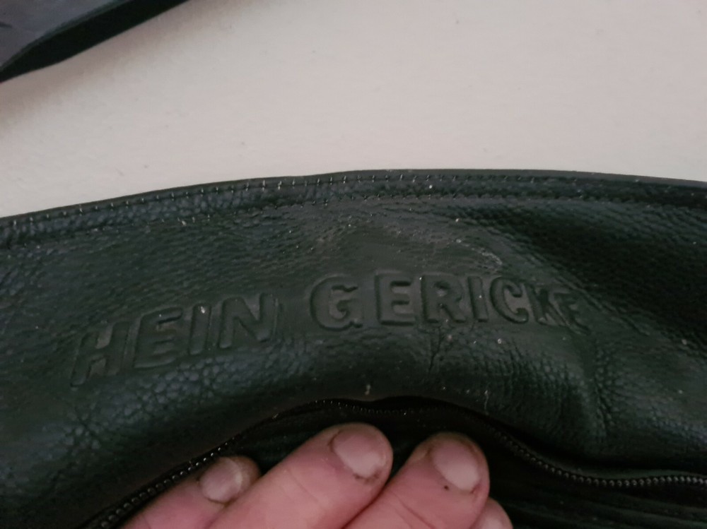 Hein Gericke ladies leather Jacket in black