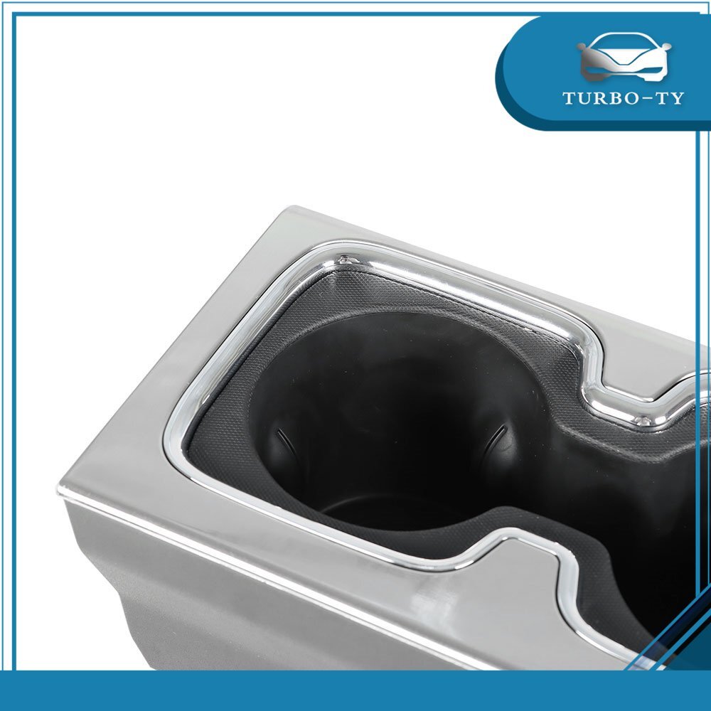 Dual Center Console Cup Holder For Chevrolet Silverado 1500 GMC Sierra 2014-2018