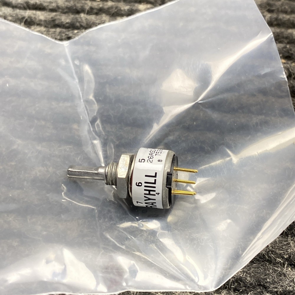 GRAYHILL BCD ENCODER SWITCH  P/N  26ASD45-01-1-AJS 8 position