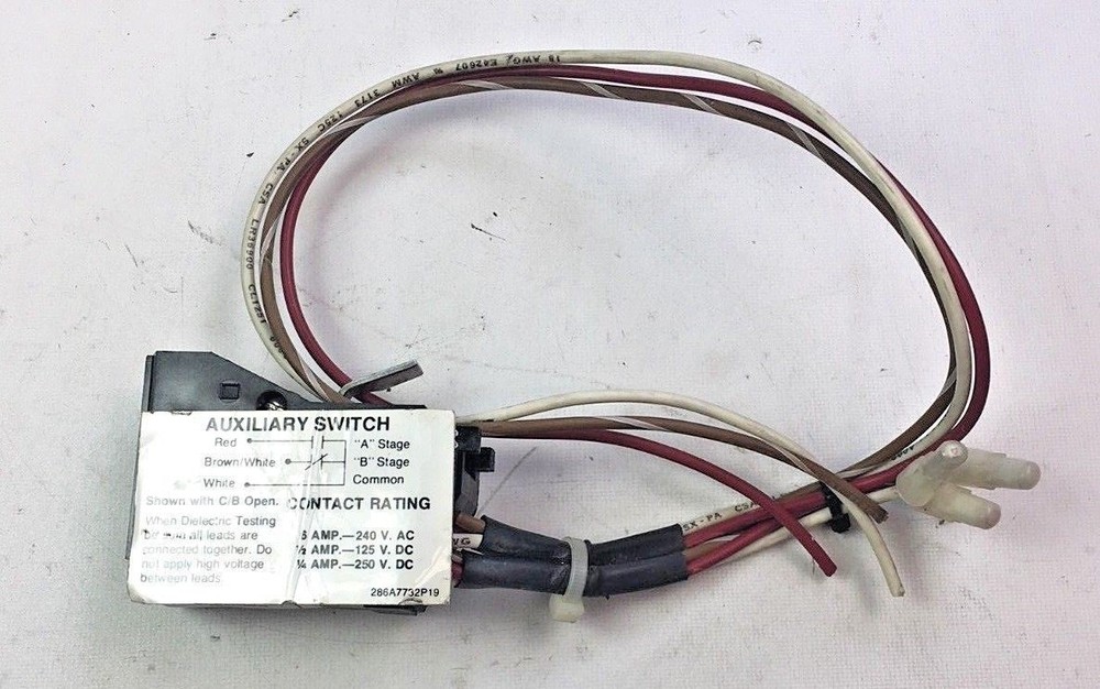 GE TFKASA2AB2 Auxiliary Switch