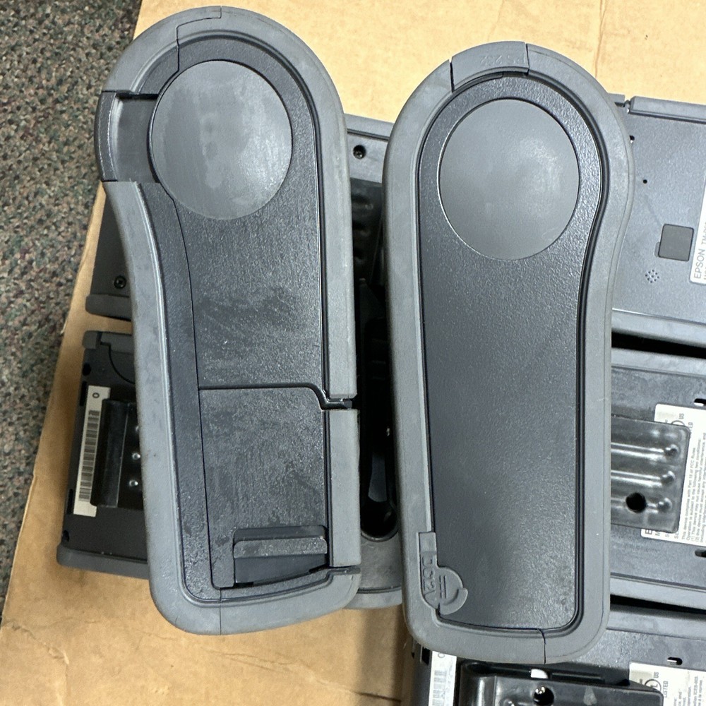 7 Epson TM-P60 M196A Portable POS Terminal Receipt Printer Bluetooth_Untested