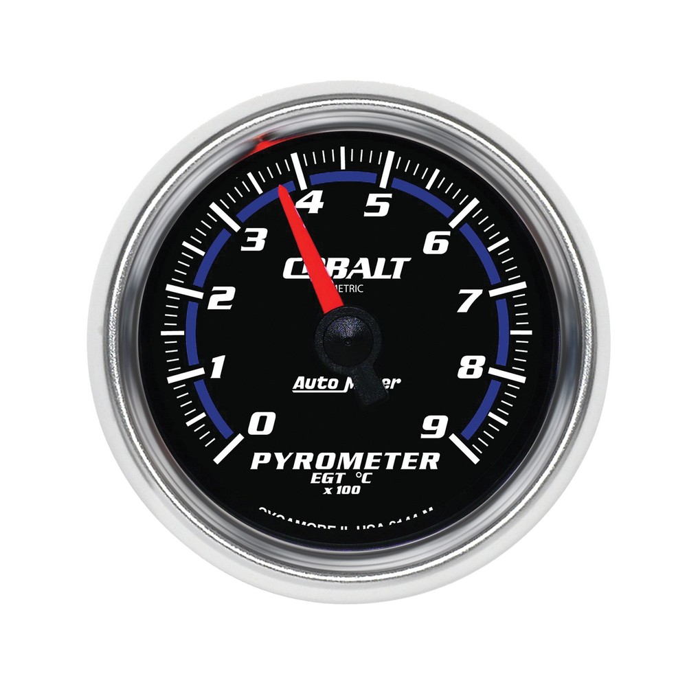 Autometer 6144 Cobalt Electric Pyrometer Gauge Kit