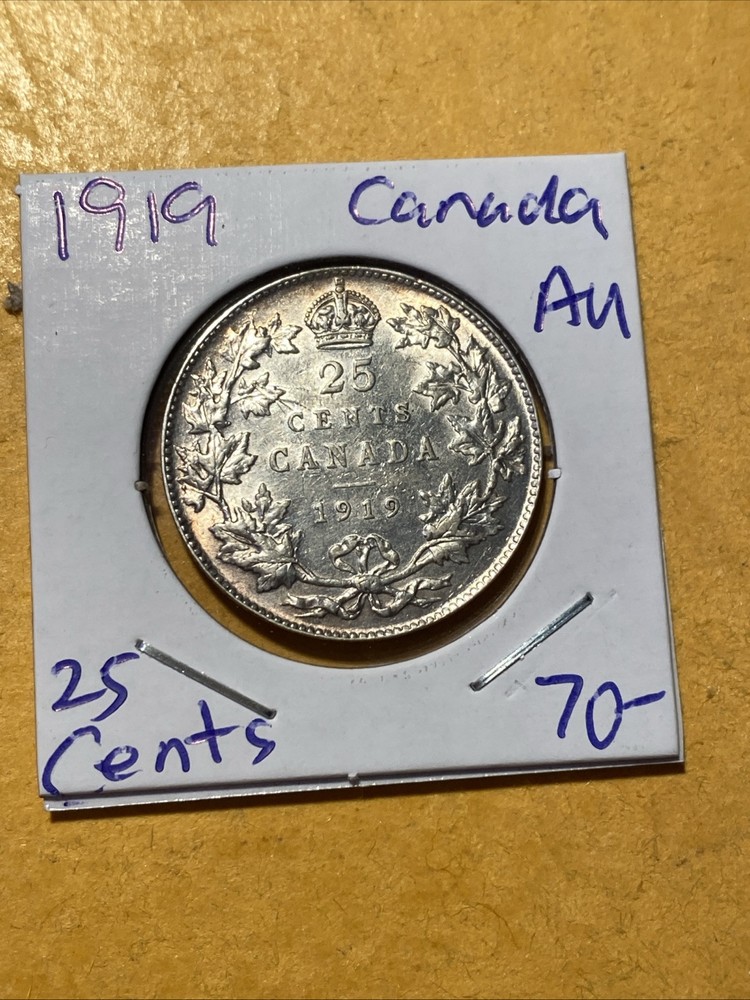 Canada 1919 25 Cents AU