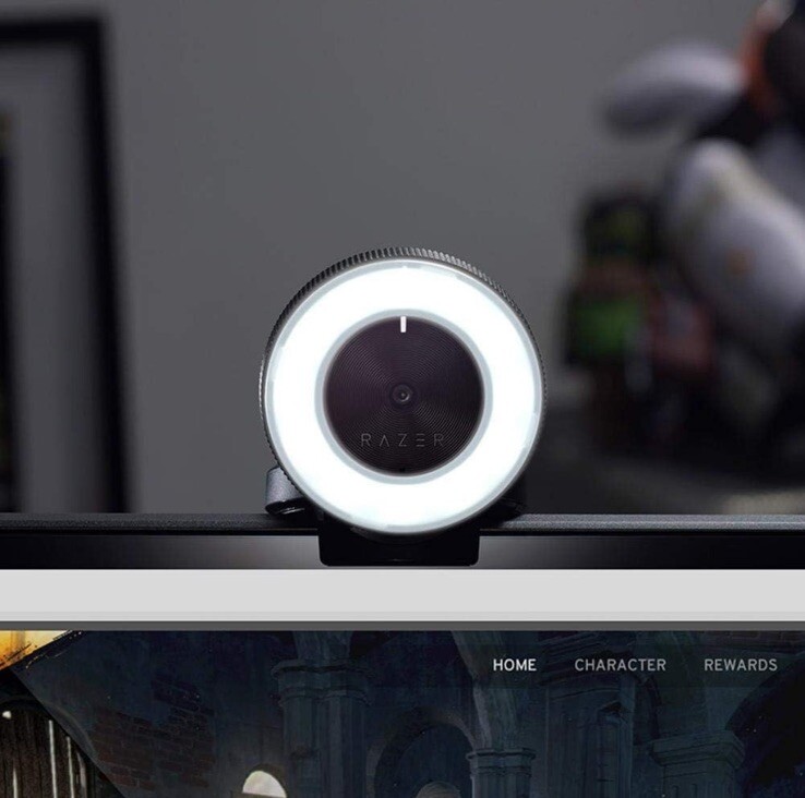Razer Kiyo RZ19-0232 Webcam with Adjustable Ring Light - New Missing Box
