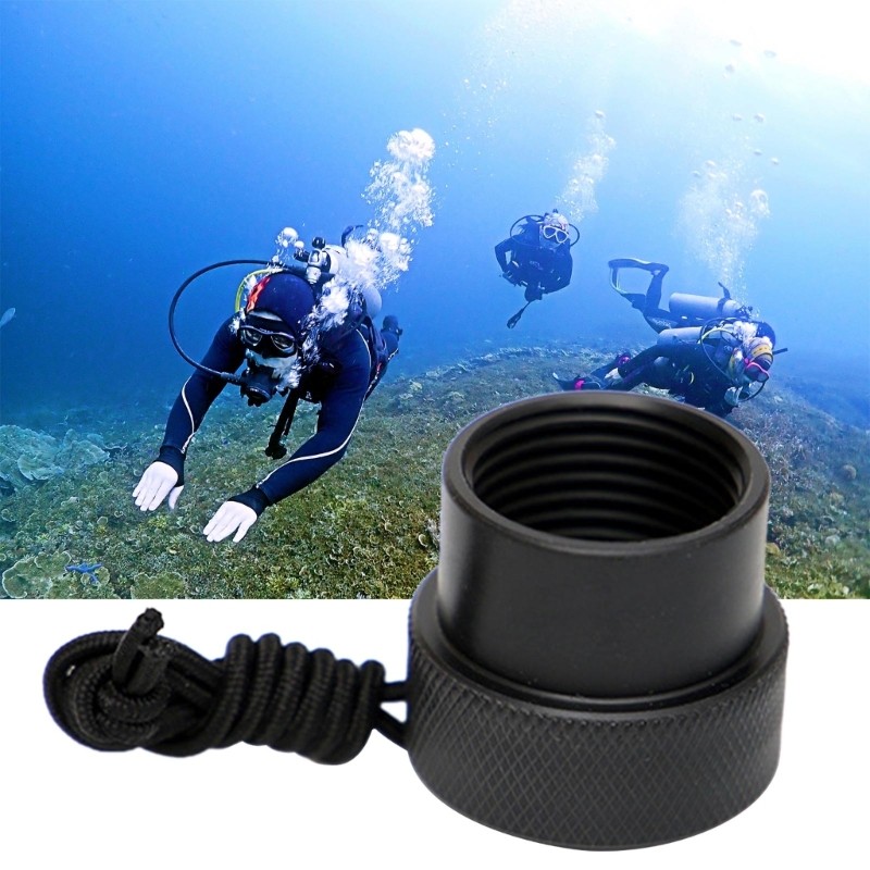 Scubas Diving Dive Dust Cap DIN Tanks Valves Regulator Dust Plug Protector Cap