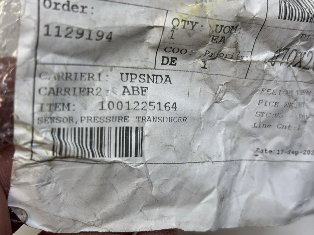 JLG Pressure Sensor 1001225164