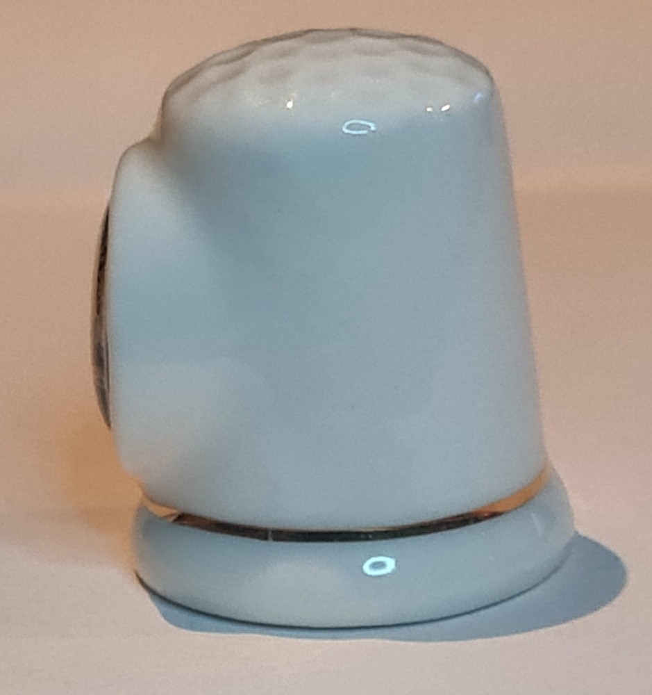Thumb Thimble Newcastle Upon Tyne China Collectable