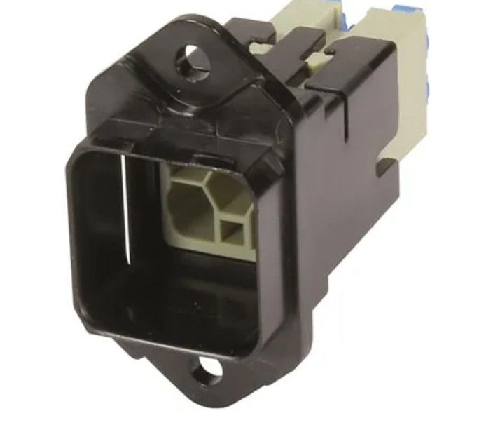 Harting Connector Square Push Pull Panel Mount Male 14-20 AWG