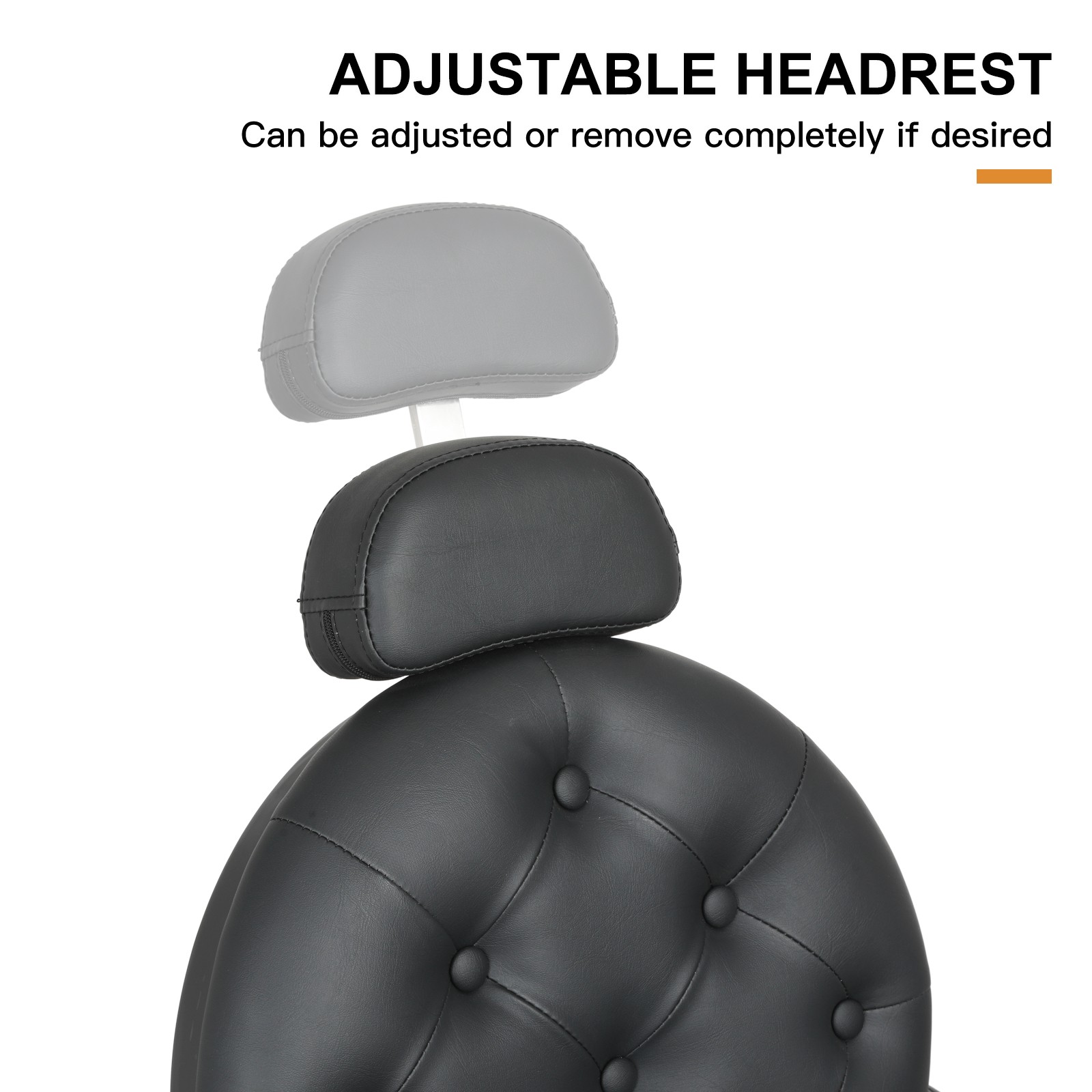 Black Vintage Recline Heavy Duty Barber Chair Hydraulic All Purpose Beauty Salon