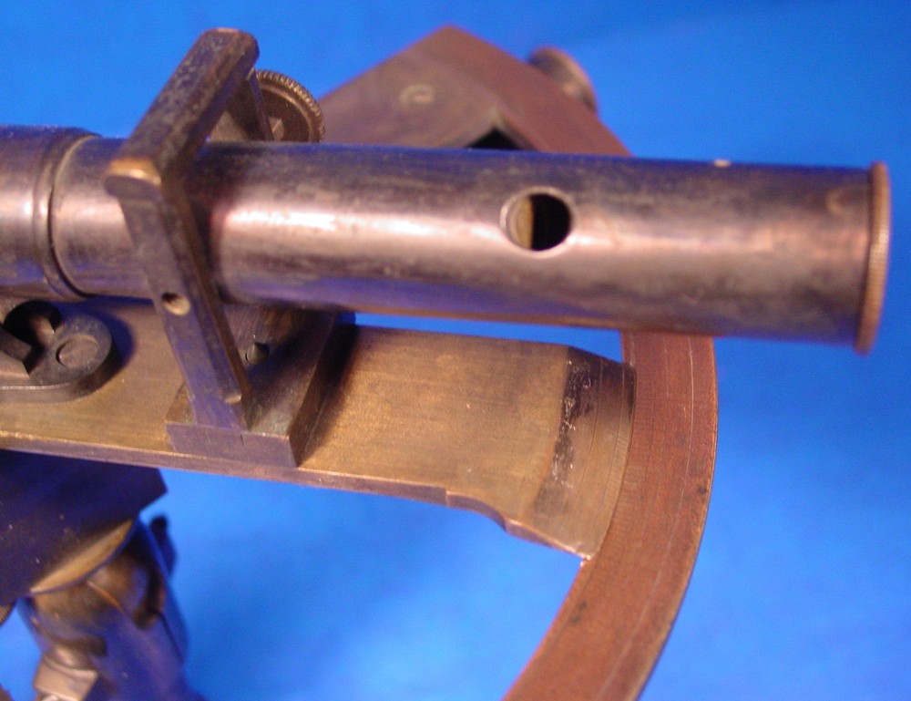Circa 1890 likely French Double Scope Surveying Graphometer