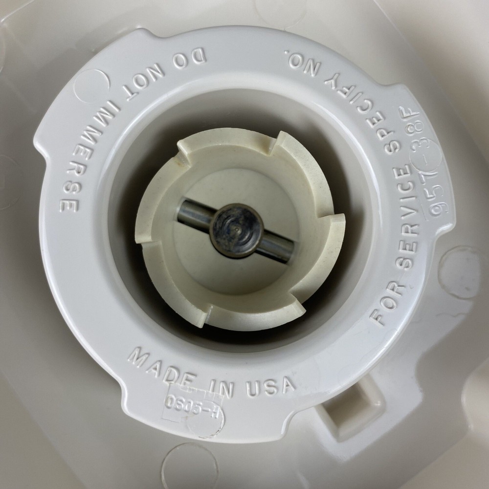 Oster Regency Kitchen Center BASE & CHUTE ASSEMBLY 957-16F Replacement Parts