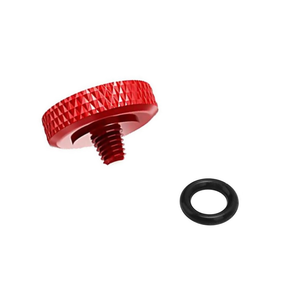 Red Concave Shutter Release Button Rubber Ring For Fujifilm For Leica For Nikon