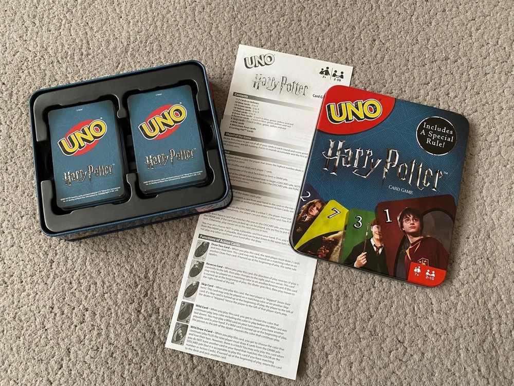 Mattel Harry Potter Uno Card Game