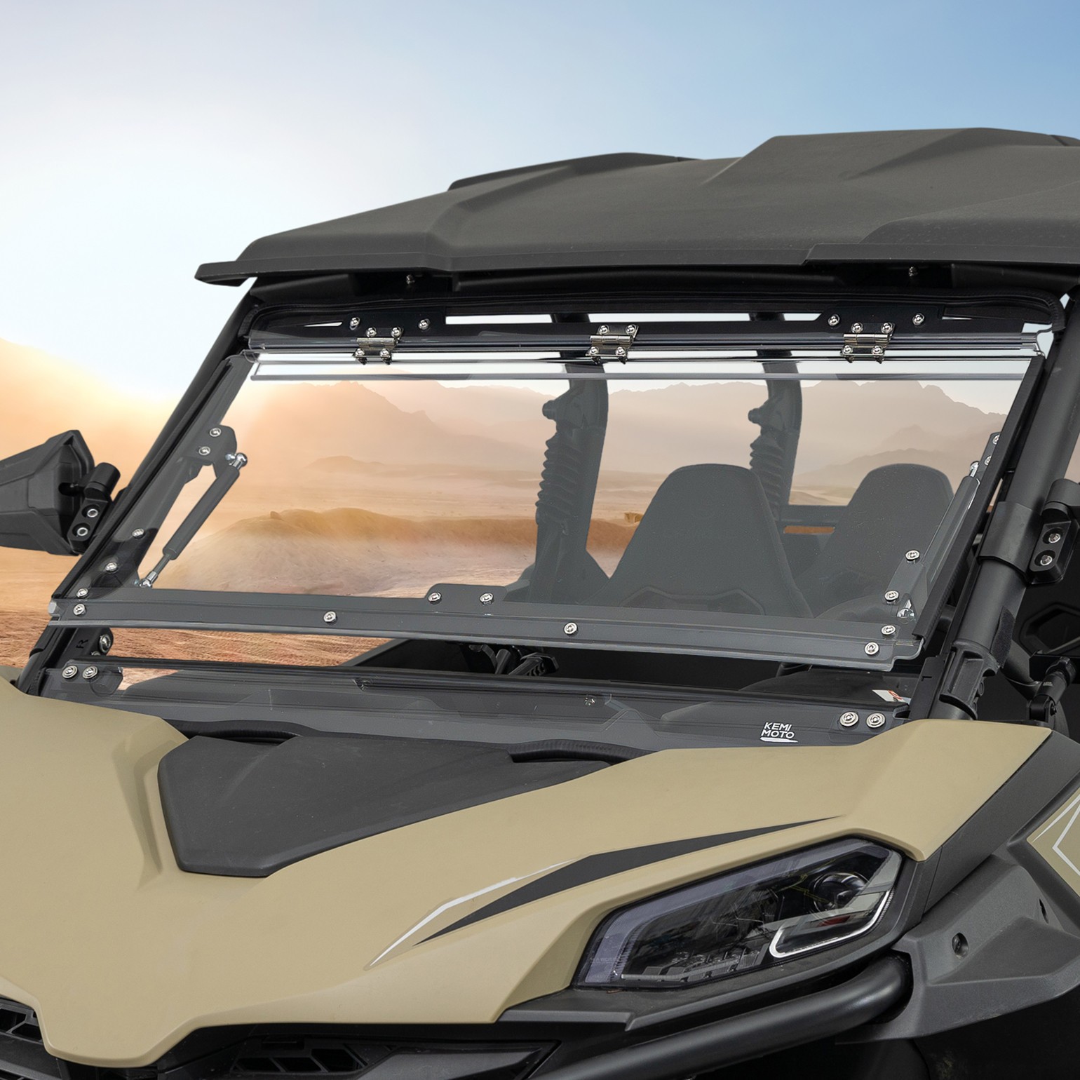 3-IN-1 Flip Windshield for CFMOTO ZForce 950 Sport Trail / 800 Trail 2023-2025