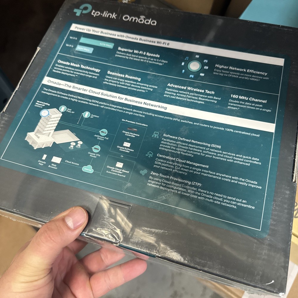 Tp-Link AX5400 Eap673 Ax5400 Ceiling Mount Wifi 6 Access Point