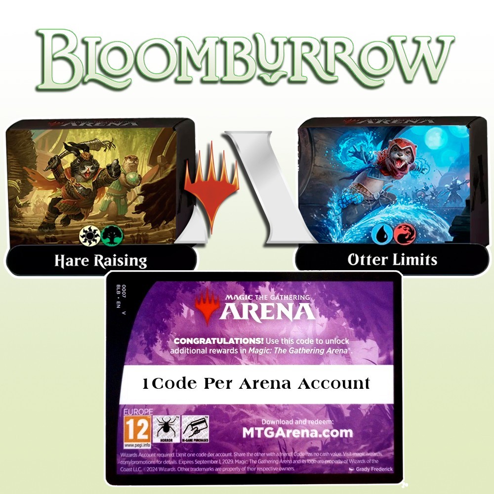 MTG ARENA CODE CARD - BLOOMBURROW STARTER KIT DOWNLOAD - 2 DECKS EMAIL DELIVERY