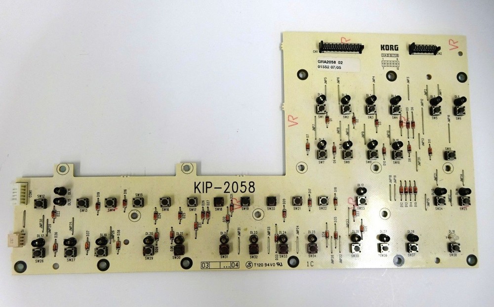 Panel Board Sx For Korg PA1x Pro (KIP-2058)