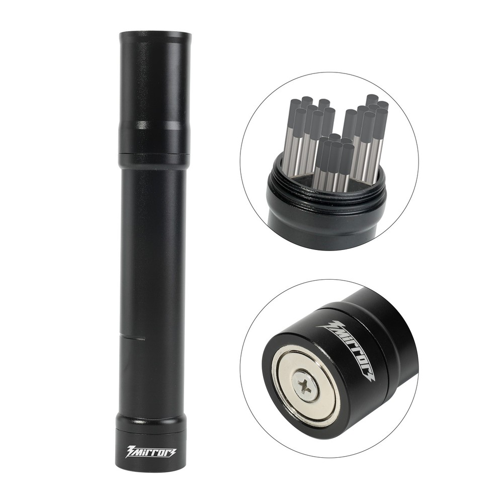 3mirrors 3-Section Magnetic Tungsten Electrode Storage Solution TIG Welding Case