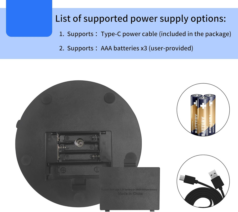 Rotating Display Stand Easy to Switch Direction, Adjustable Speed, Motorized Elc