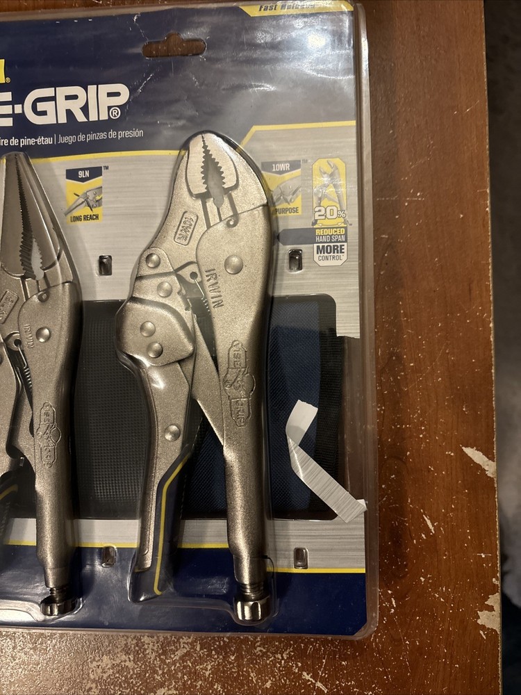 Vise Grip Locking Pliers Set With Pouch IRHT82591