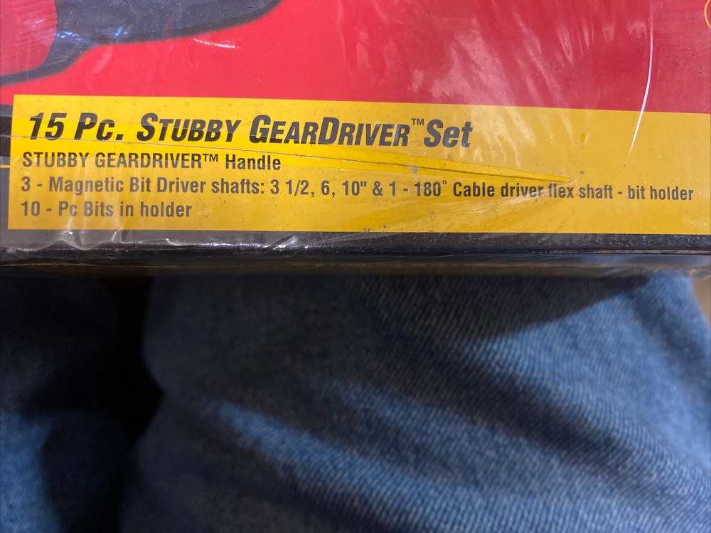 GearDriver, 15pc Stubby Set, Part #8915