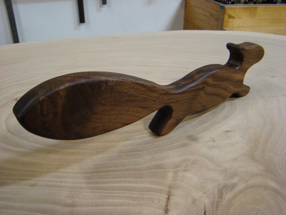 Handmade WALNUT Oven Squirrel