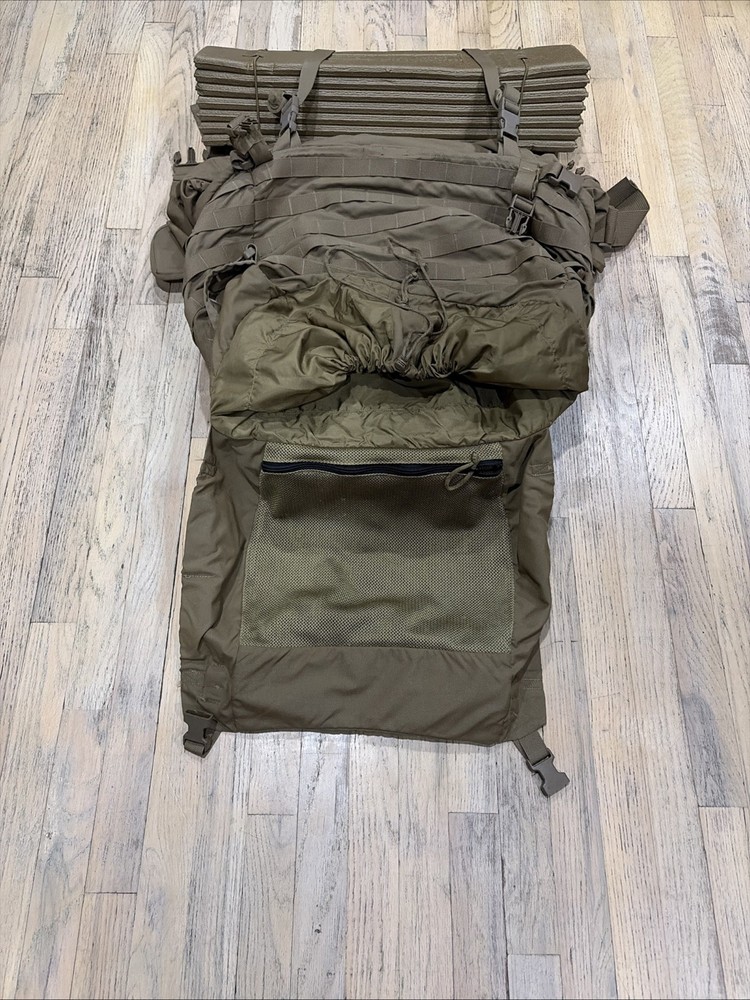 USMC Complete Main Pack FILBE Coyote Backpack Large Rucksack Assault Frame Belt