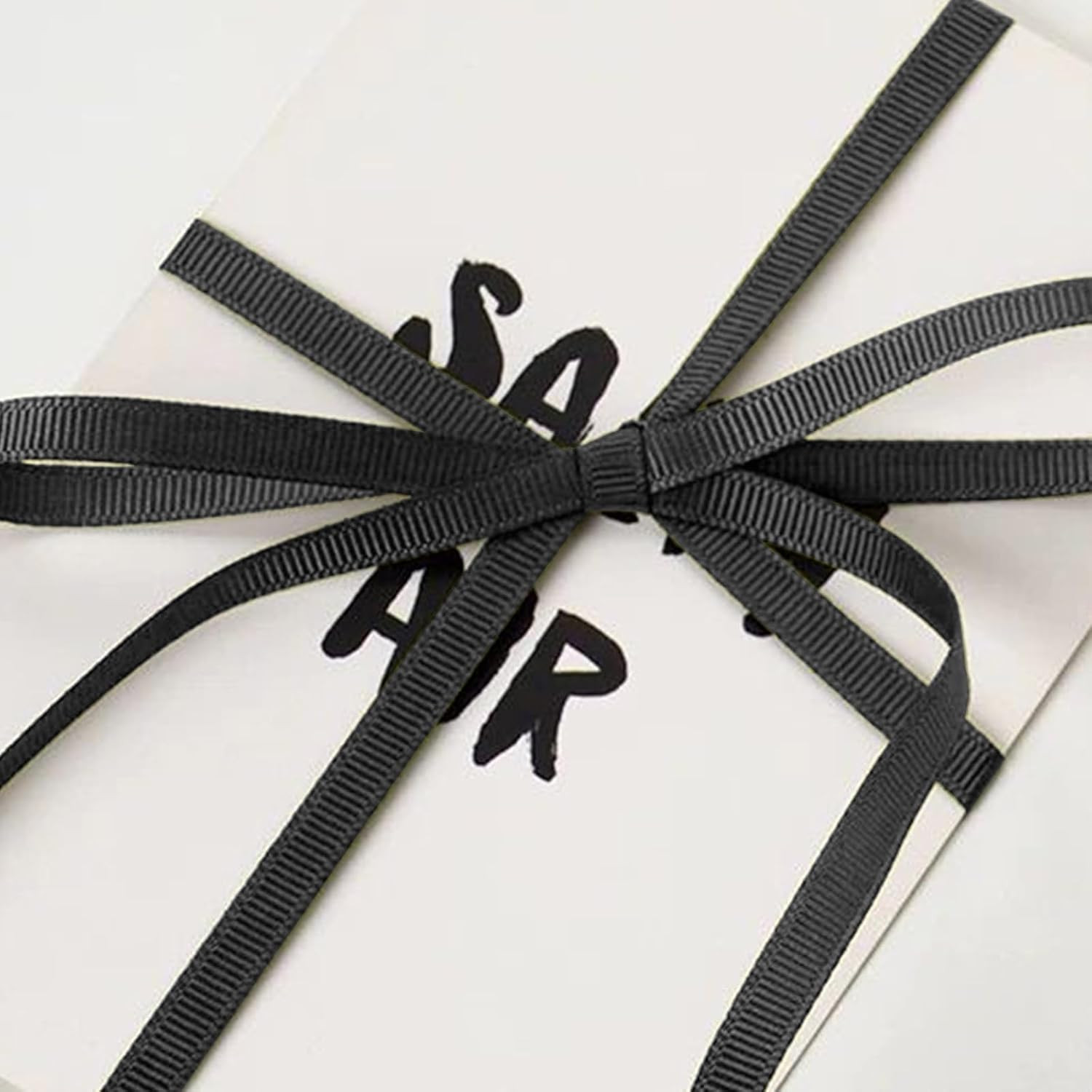 Black Grosgrain Ribbon 3/8 Inch X 50 Yards Black Grosgrain Ribbon for Crafts Gif