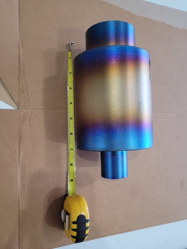 J's Racing Titanium Universal Street Mini Muffler