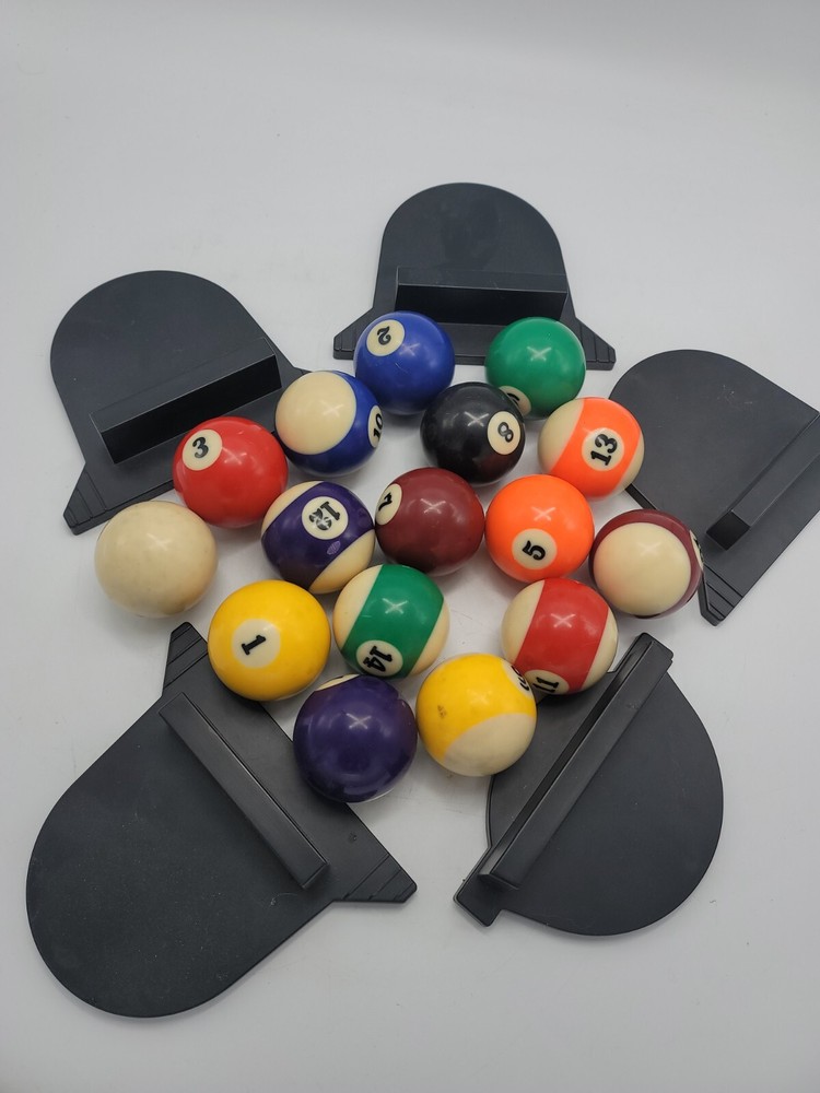 Pool Ball Billiard Set 16 Balls and Corner Covers