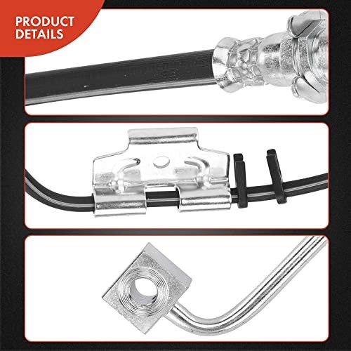 Front Driver Side Brake Hydraulic Hose Compatible with Front Driver (4WD)