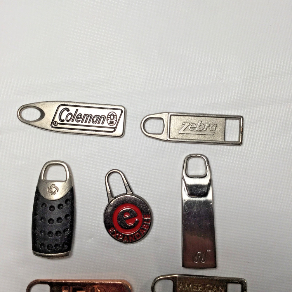 Twelve Replacement Zipper Pulls for Suitcases Luggage Weekender Samsonite iFLY