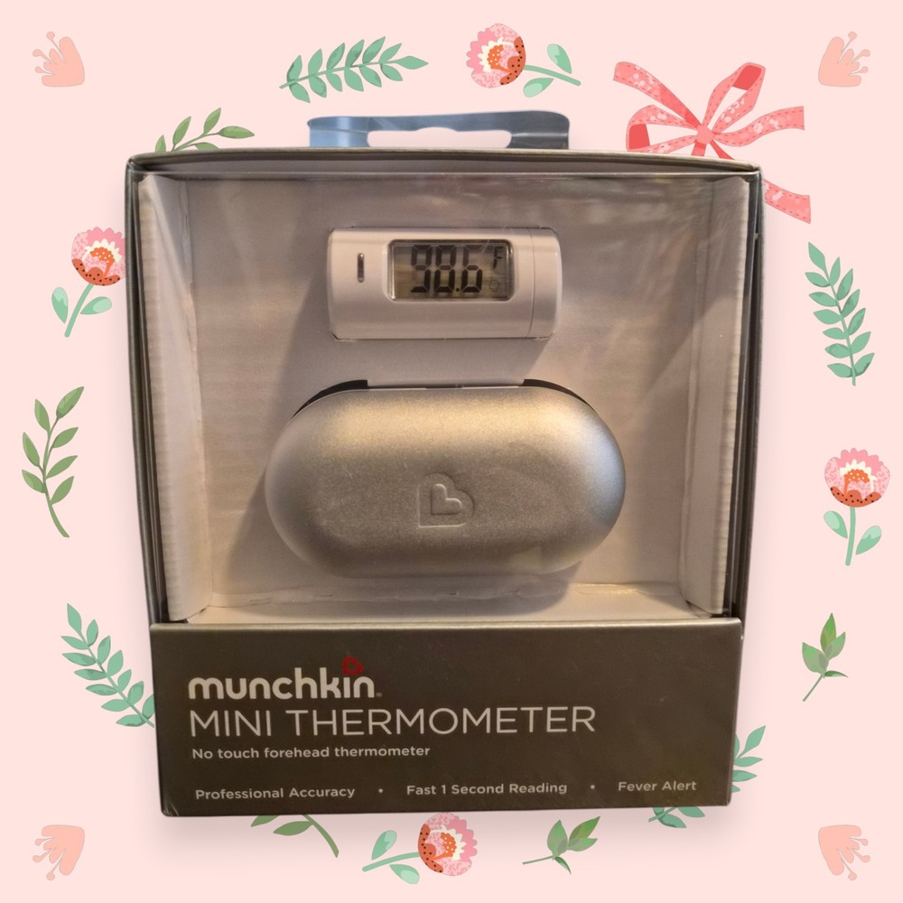 Munchkin Mini Thermometer No Touch Forehead Temperature Measuring Tool