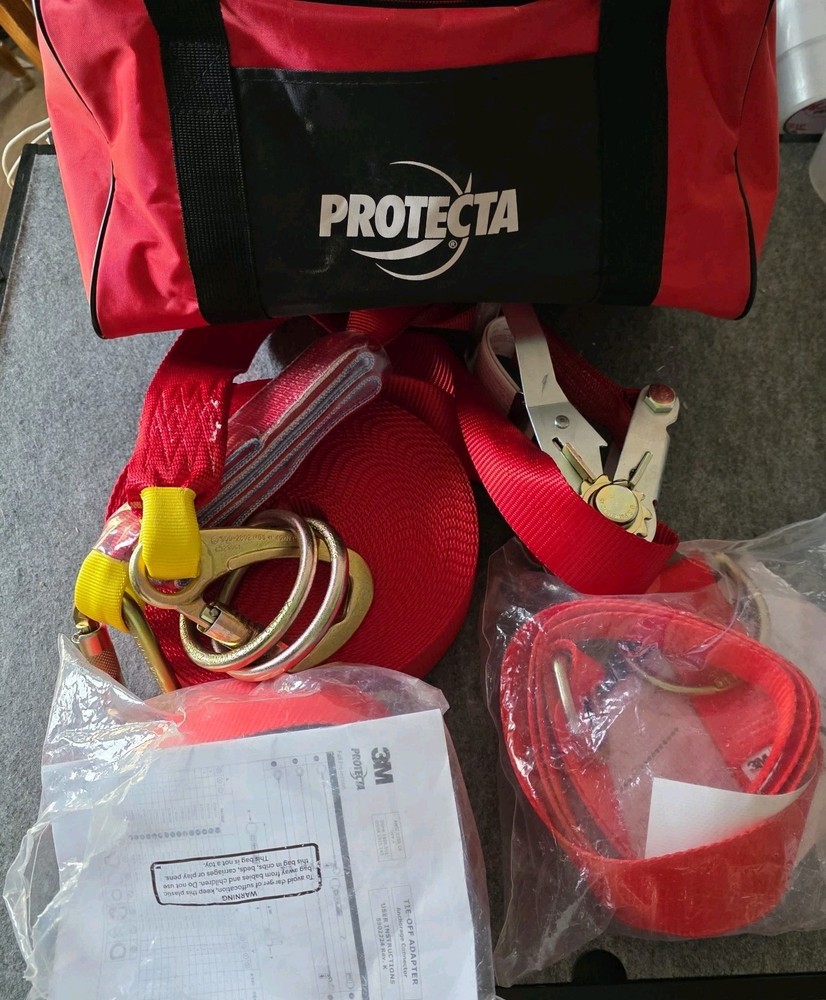 NEW 3M Protecta PRO-Line Web Horizontal Lifeline System