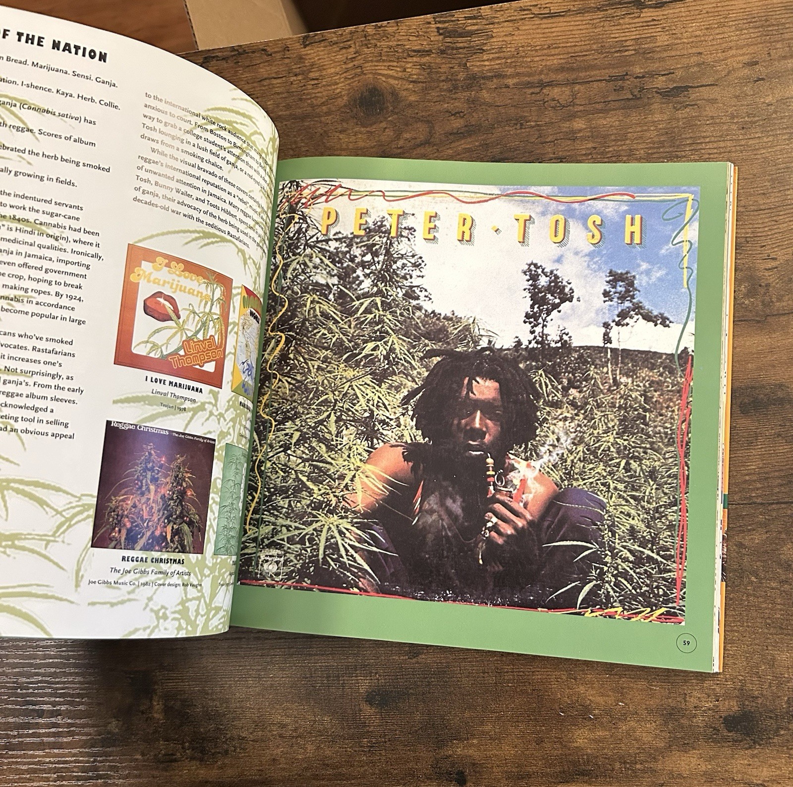 Reggae Album Cover Art Stir It Up by Chris Morrow 1999 FE Chronicle Books RARE