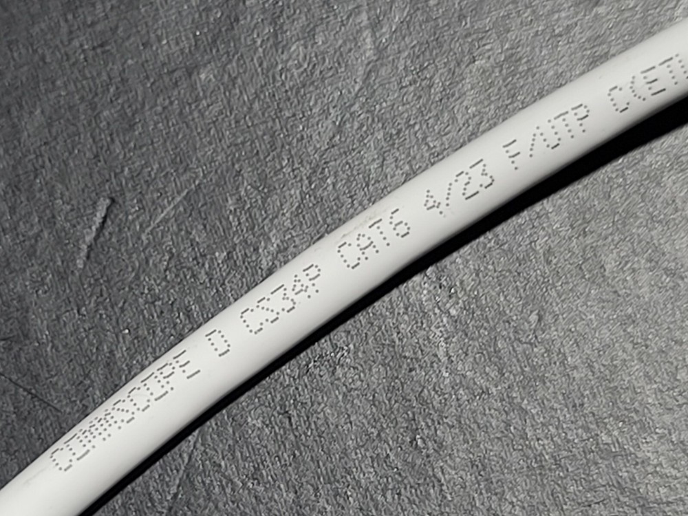 Commscope CS34P 23/4P Cat6 F/UTP WebTrak Plenum Shield Network Cable White/100ft
