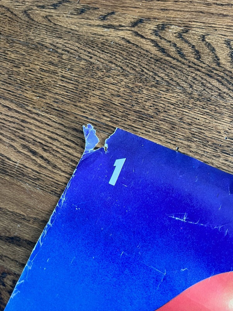 Rolling Stones 1981 Jovan American Tour Poster Vtg Wall Hanger Band Memorabilia