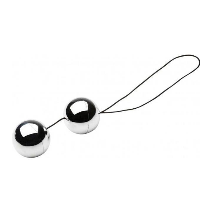 Silver Duotone Ben Wa Balls Female Women Vaginal Tightening Kegel Exerciser