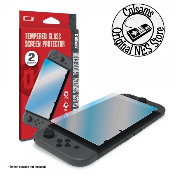 NEW 2-Pack Tempered Glass Screen Protector for Nintendo Switch