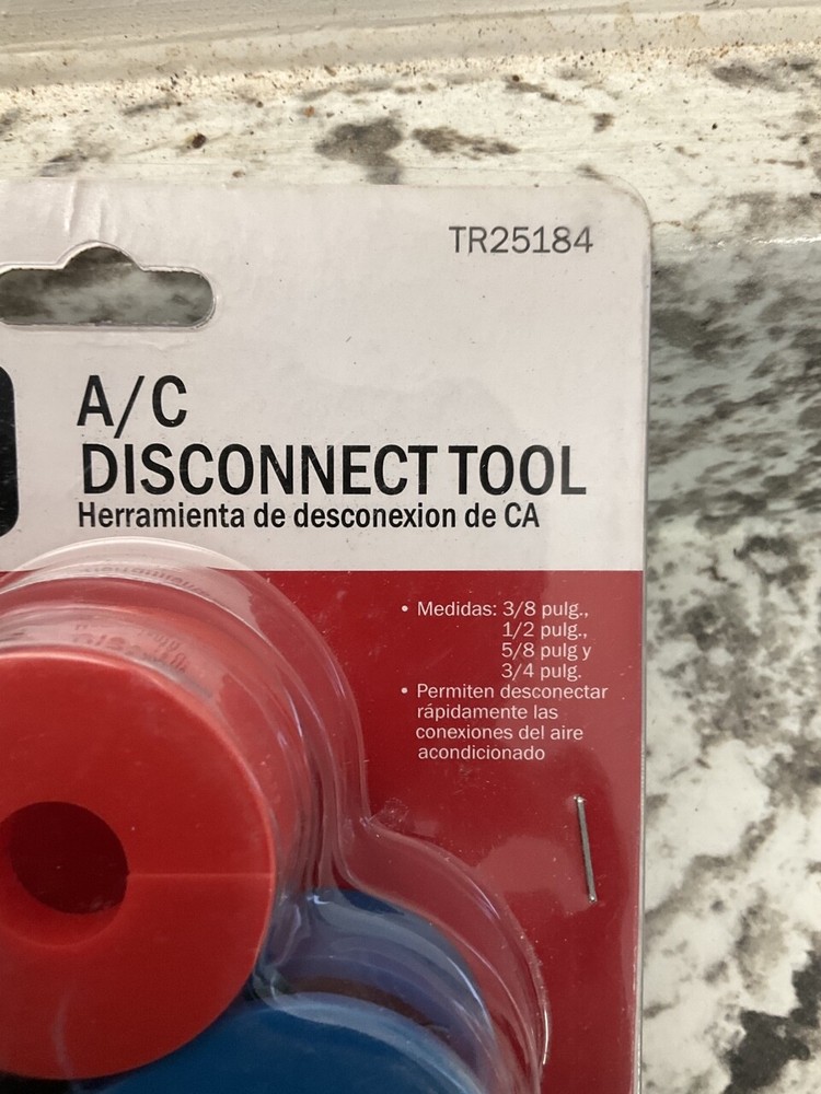 A/C Air Conditioning Spring Lock Coupler Quick Disconnect Tool Set TR25184