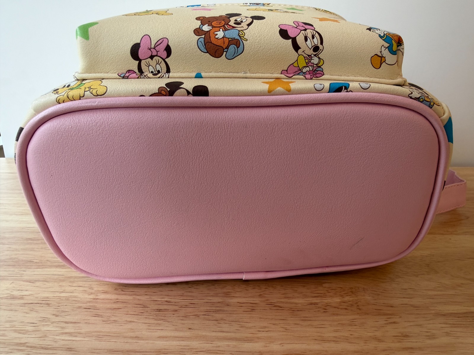 Loungefly Disney Baby Mickey Mouse Minnie Mouse Donald Pluto Mini Backpack VGC