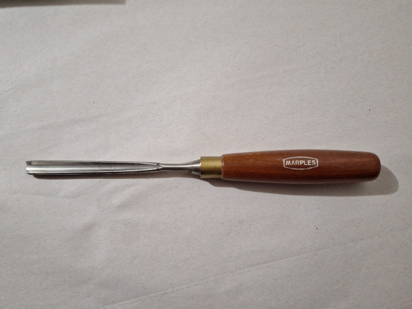 Marples M60A carving tools set in box, 6-piece used set