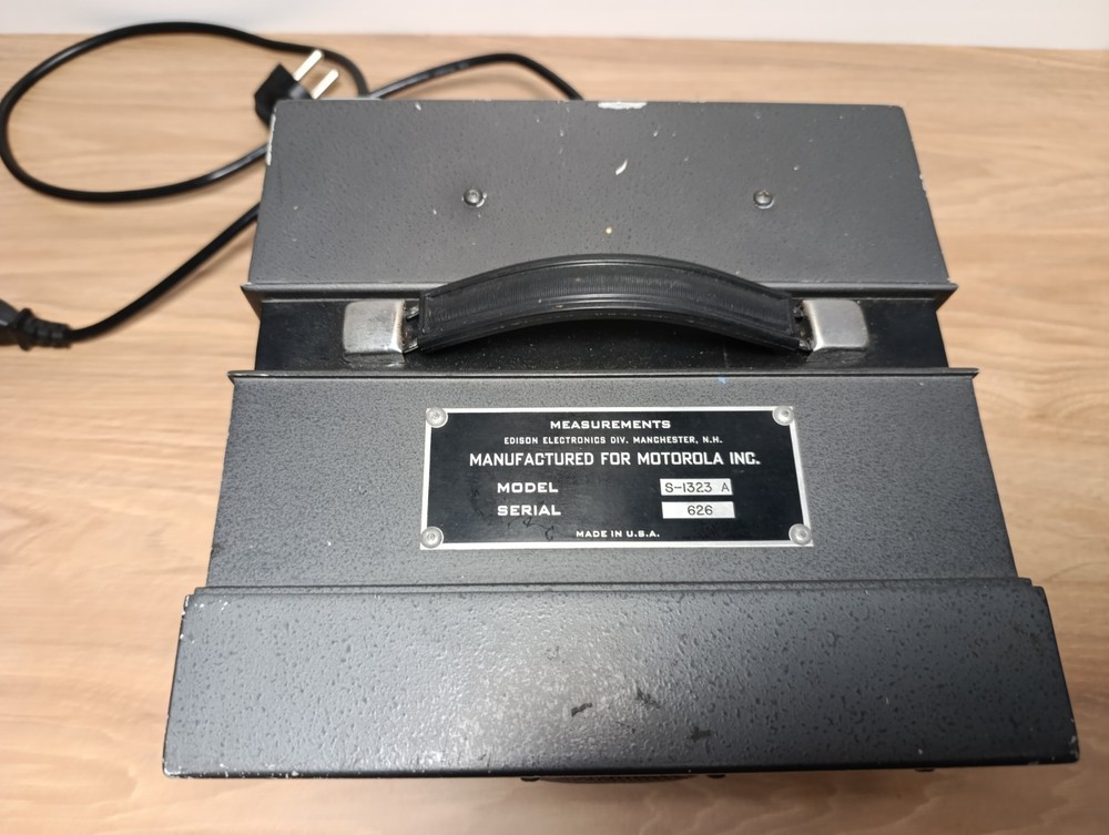 Motorola Solid State Deviation Meter Model S-1323A USA Used