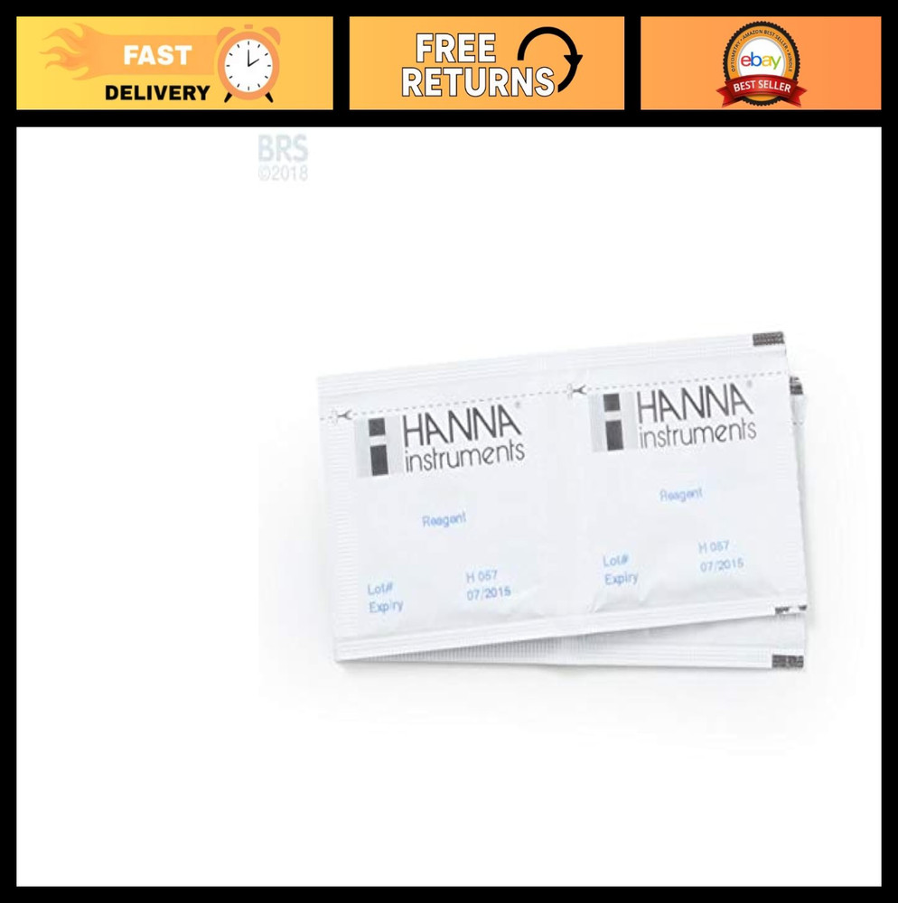 Copper High Range Test Reagents - 25 Pack for Water Quality Testing