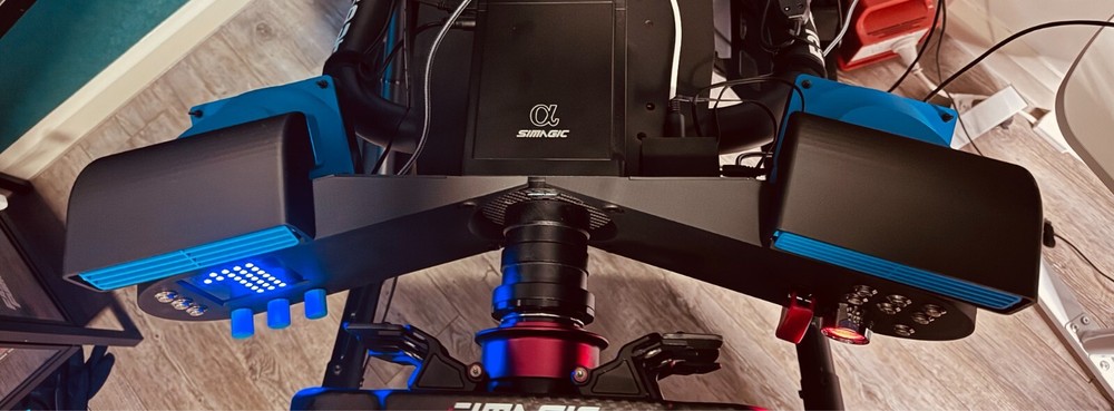 Sim Racing Button Box Dashboard - Wind Sim- Simagic - Fanatec - Asetek