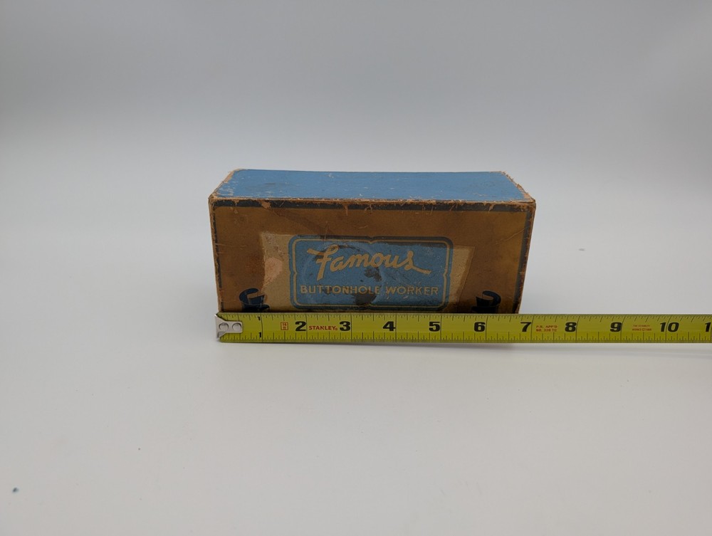 Vintage Famous Buttonhole Worker Machine Attachment - ?Model C? - Singer Machine